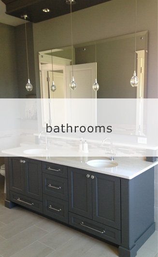 Transitional Bathrooms